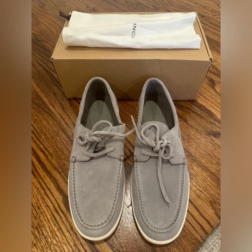 NIB Vince Men’s Salerno in Smoke Suede